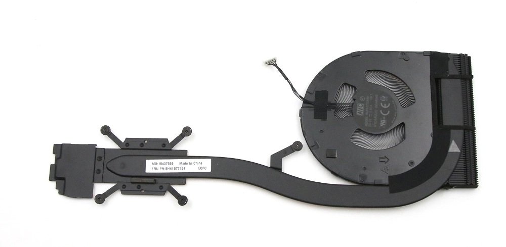 Orijinal Lenovo Thinkpad P14s Gen 2  T590 T595 Notebook Soğutucu Cpu Fan Heatsink AT1VA002DT0