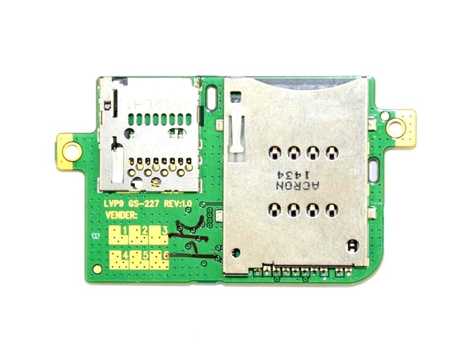 Orijinal Lenovo A10-70 A7600 A7600-F A7600-H Z0B2 Tablet SD SIM Kart Okuyucu Board
