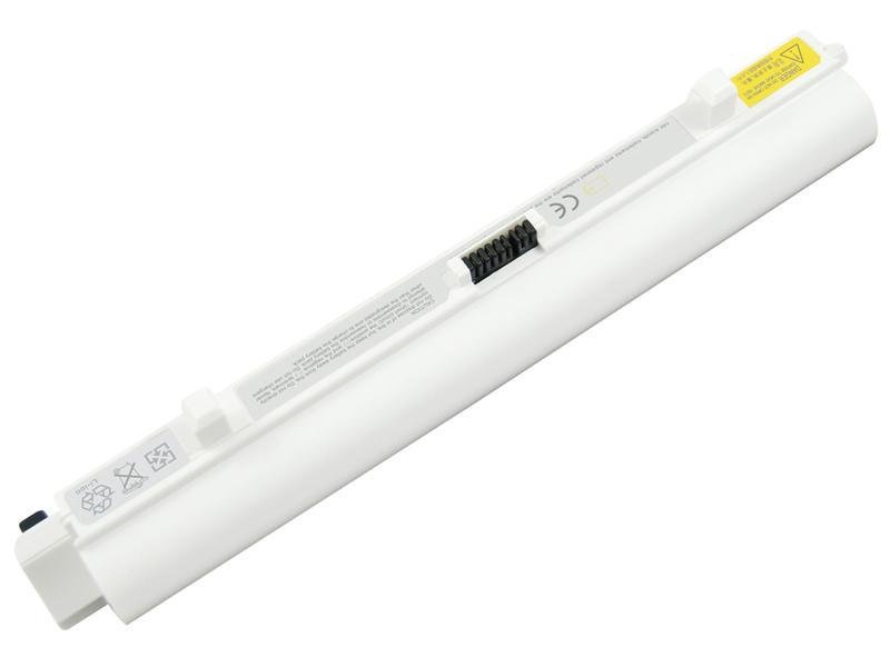 Lenovo IdeaPad S9, S10, S12 Notebook Bataryası - Beyaz - 6 Cell Laptop Pil