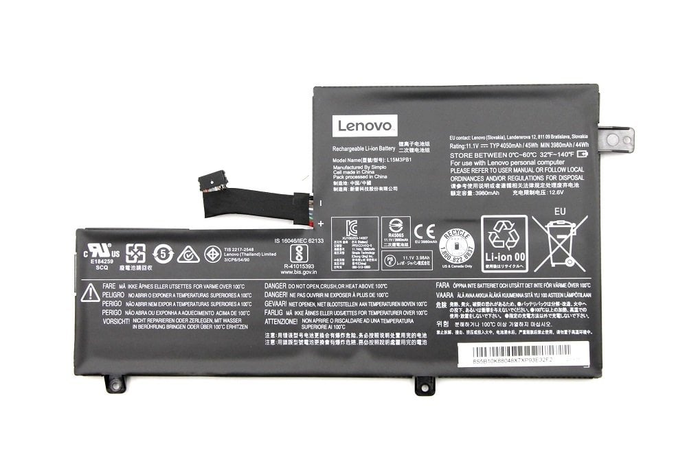 Orijinal Lenovo Chromebook C330 81HY S330 81JW Notebook Batarya Laptop Pil