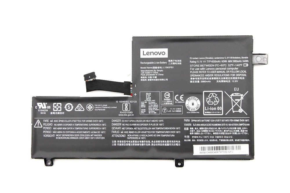 Orijinal Lenovo Chromebook N22 N22-20 Touch Notebook Batarya Laptop Pil