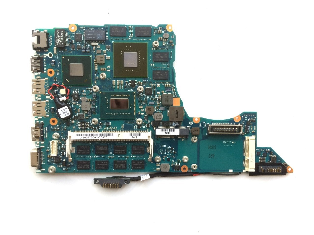 Sony Vaio SVS1313N9EB SVS13A1U9ES i5-3230M İşlemcili Geforce GTX740M Ekran Kartlı Notebook Anakart 1P-0128J00-A011 MBX-259
