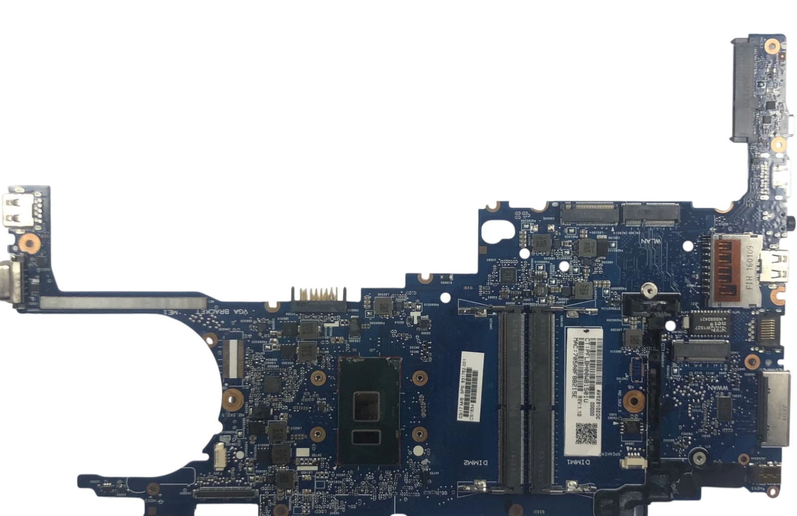 HP Elitebook 820 G3 i7-6500U 831764-001 6050A2725001-MB-A01 Laptop Anakart