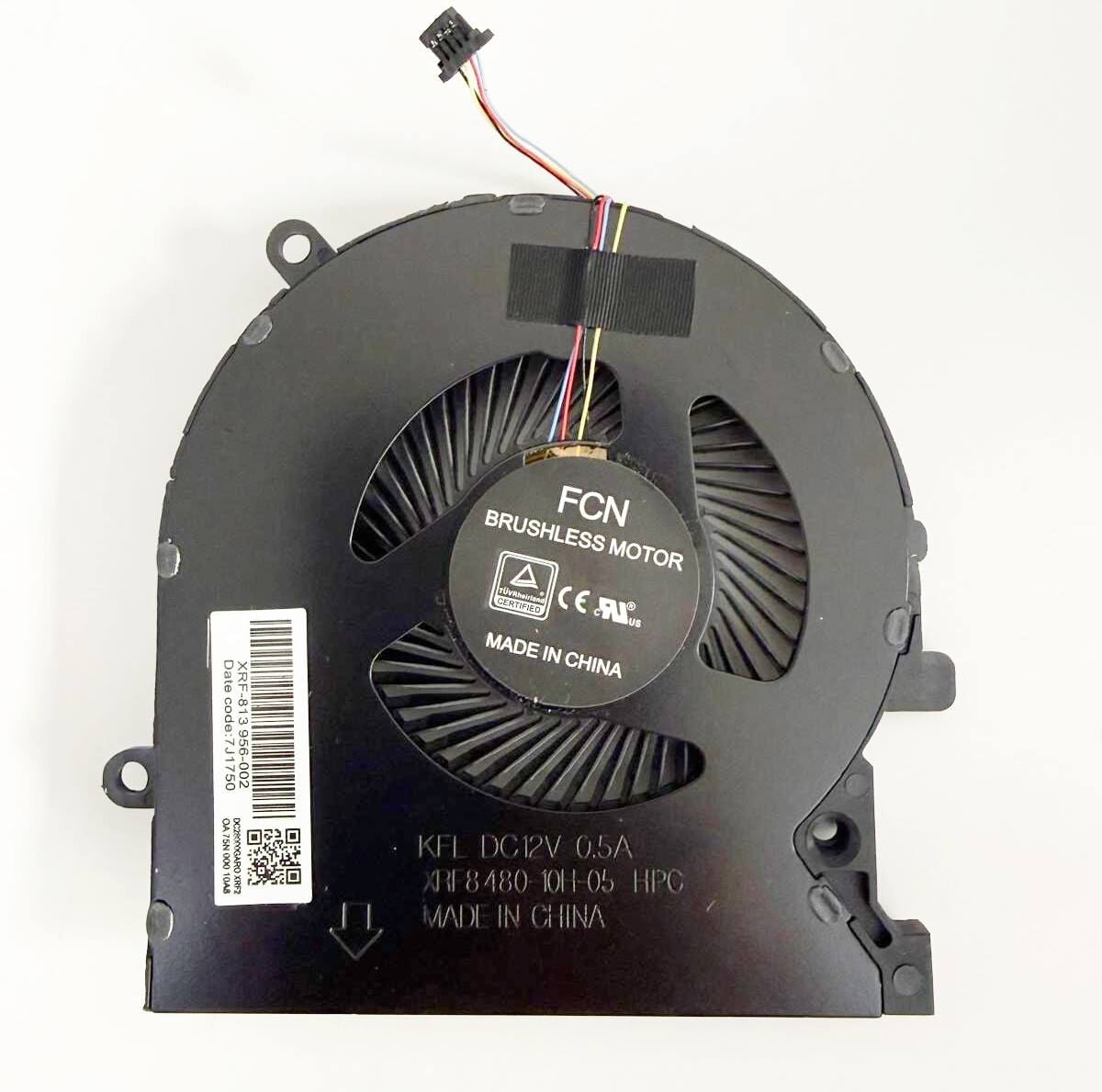 Hp omen 15-EK 15-EN TPN-Q236 TPN-Q238, 12V 0.5A, 80W CPU Fan