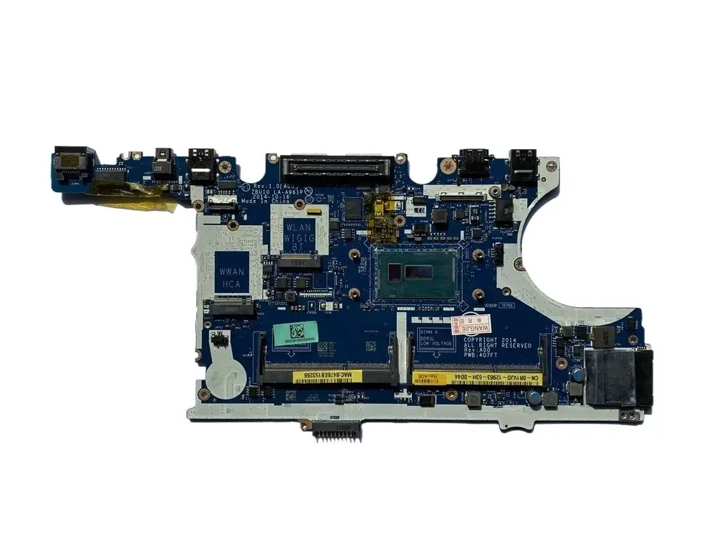 Dell Latitude E7450  i7-5600U CN-0Y15C1 LA-A961P Laptop Anakart