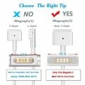 Apple Macbook Magsafe2 A1435, A1465, A1502, A1425, A1465 A1436, A1466 2012, 2013 2014 2015 2016 2017 Retina   Safe2 Uç Adaptör Tamir Kablosu
