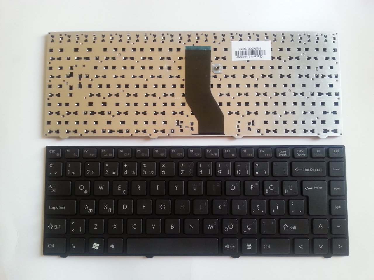 Casper Nirvana T6 A410 SW9 A430 SW6 SWH SW9 Notebook Klavye Laptop Tuş Takımı - Ver.1