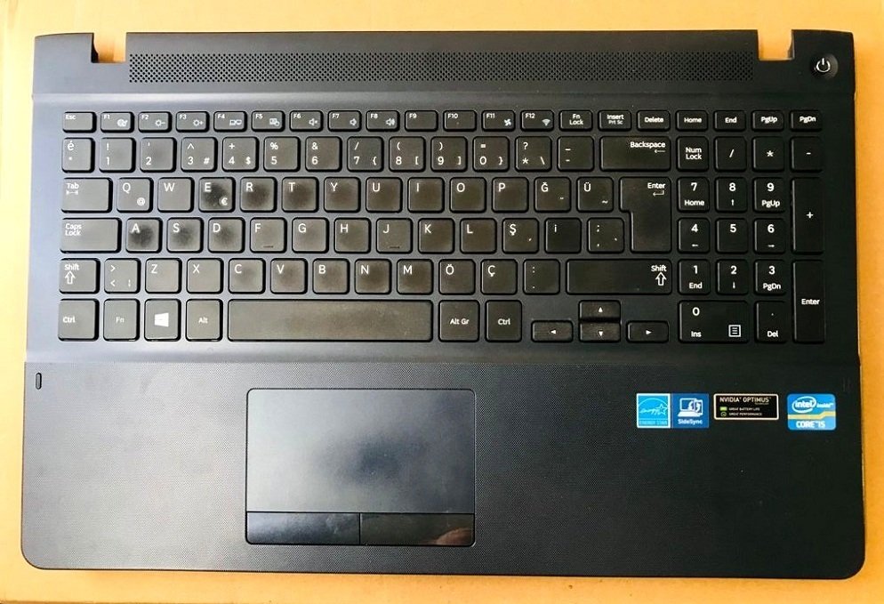 Samsung NP370R5E NP450R5E NP470R5E NP510R5E Klavye Dahil Üst Kasa BA75-04624F