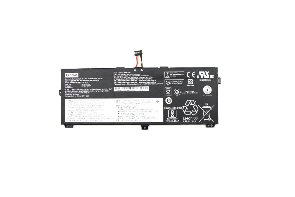 Orijinal Lenovo ThinkPad L18L3P72 5B10W13927 Notebook Batarya Laptop Pil