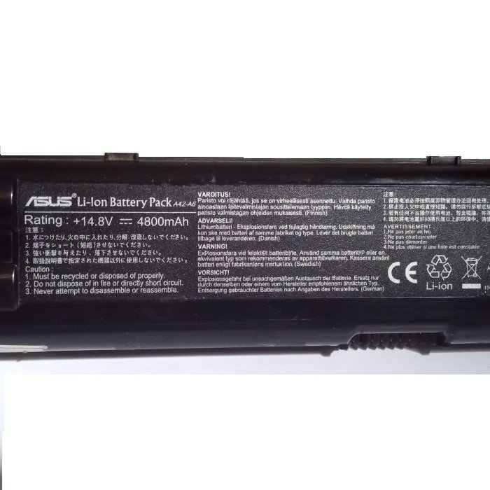 Orijinal Asus A3000 A6000 A42-A3 A42-A6 Notebook Batarya Pil