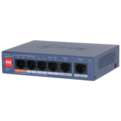 DAHUA CS4006-4ET2GT-60 4XFE-2XGE POE YÖNETİLEBİLİR SWİTCH