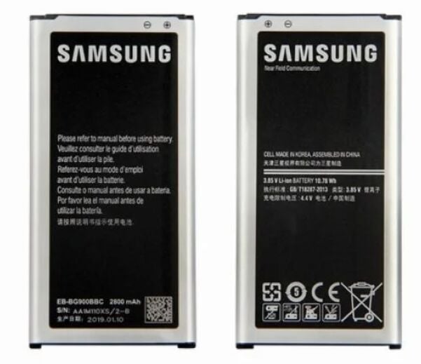 Samsung Orijinal Galaxy EB-BG900BBU 4.4V 2800mAh 10.78Wh Cep Telefonu Batarya Pil