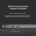 UNITEK USB4 THUNDERBOLT KABLO 0.8MT 40GBPS, 8K&60Hz,100W (C14100BK-0.8M)
