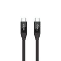 UNITEK USB4 THUNDERBOLT KABLO 0.8MT 40GBPS, 8K&60Hz,100W (C14100BK-0.8M)