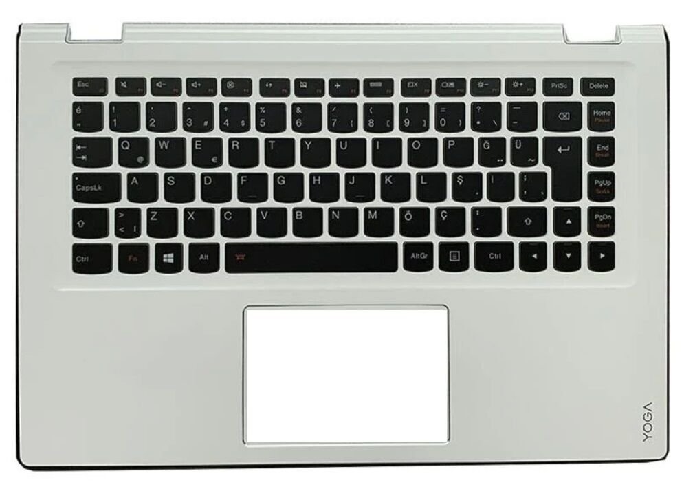 Lenovo Orijinal Yoga 3-1470 80JH 80KQ Notebook Klavye Dahil Üst Kasa AP0YC000310