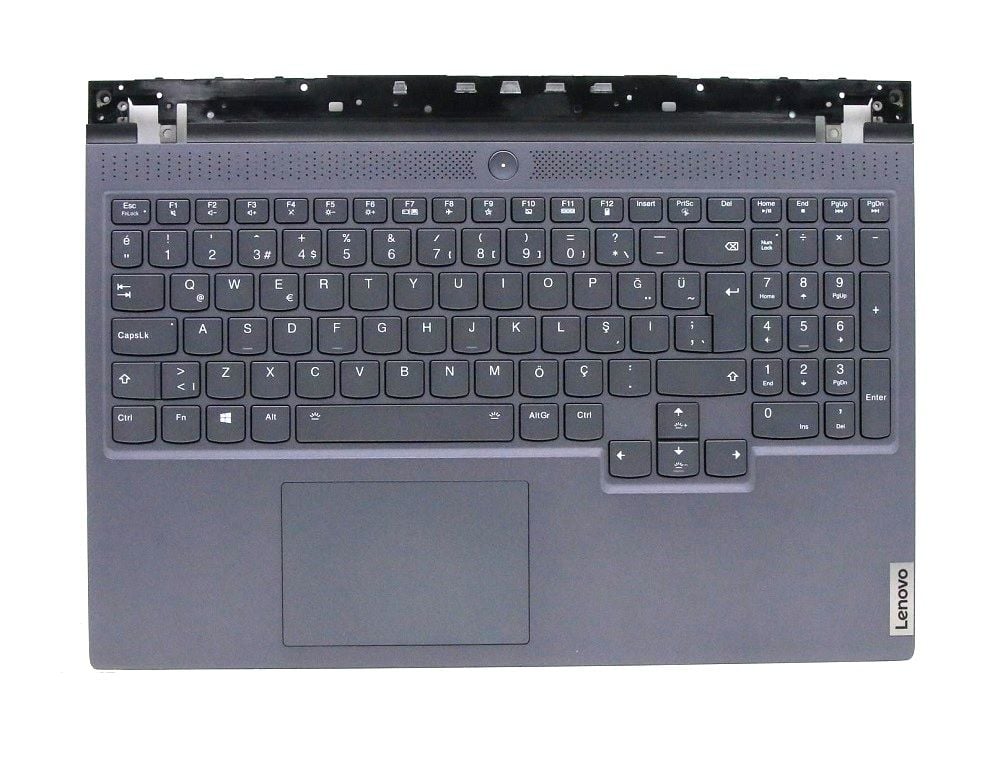 Lenovo Orijinal Legion 7-15IMH05 81YT Notebook Klavye Dahil Üst Kasa