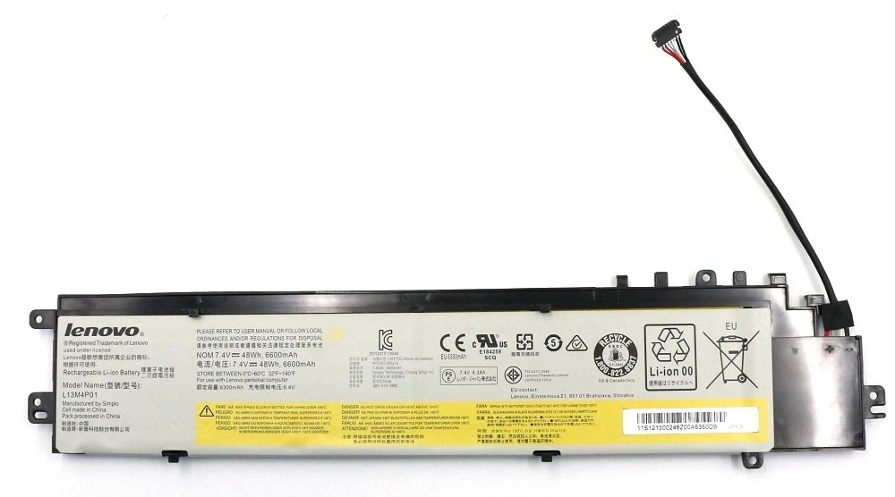 Orijinal Lenovo ideapad Y40 Serisi Y40-80 Notebook Batarya Laptop Pil