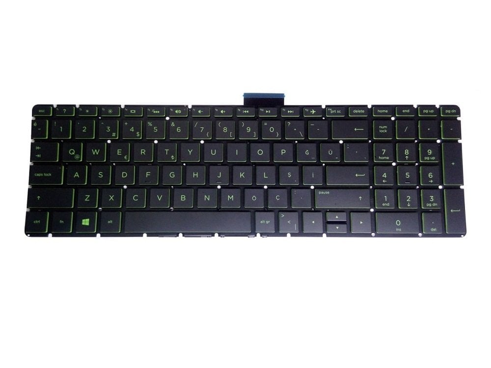 Hp Pavilion Gaming 15-CC107NT Ledli Klavye Tuş Takımı Siyah
