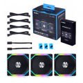 LIAN LI UNI FAN SL120 V2 BLACK 3x120 MM RGB KASA FANI