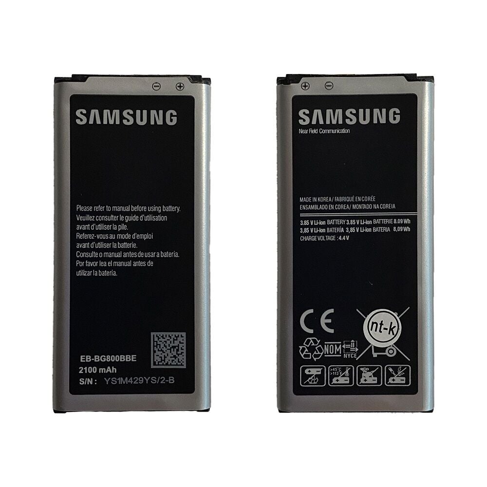 Samsung Orijinal Galaxy EB-BG800BBE EB-BB800CBE 4.4V 2100mAh 9.09Wh Cep Telefonu Batarya Pil