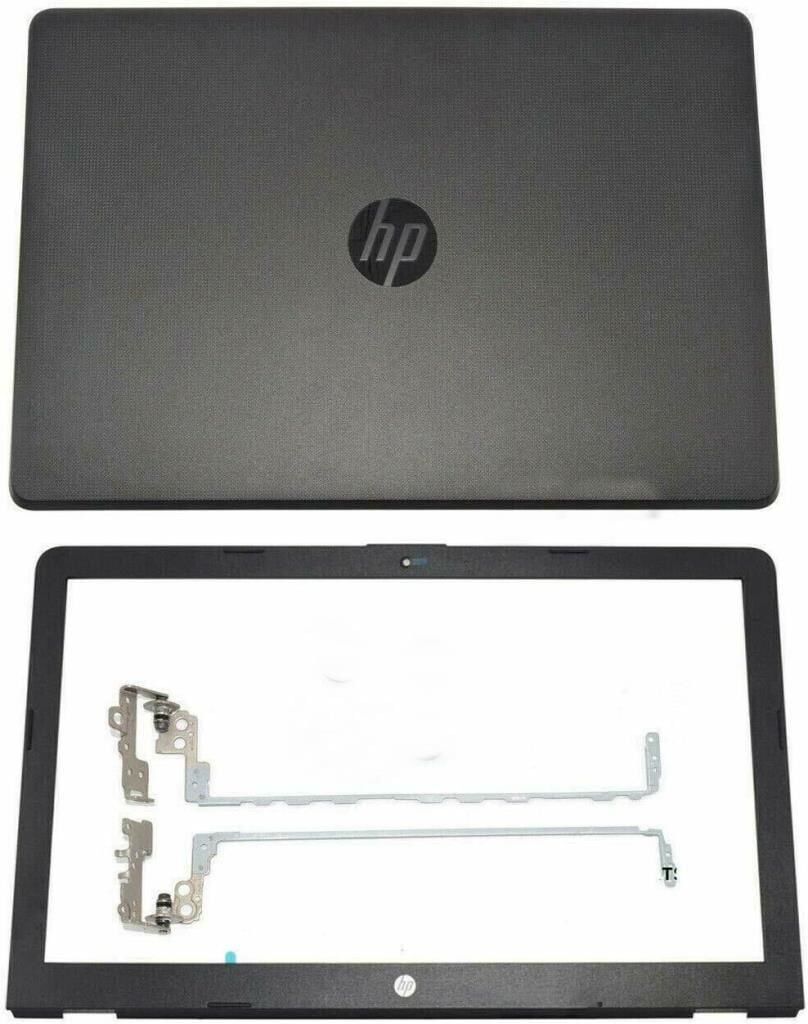 HP Siyah Renk 15-bw, 15-bs, 15-br, 15-Ra, 3168ngw 15-rb 250 g6, 255 g6, 256 G6, 258 G6, TPN-C129, TPN-C130, 924899-001, 250g6 15-ra 15-rb 15-BSXX 15-bs0xx 15-bs1xx LCD Back Cover kasa Lcd Kasa Cover Kapak + Bezel Çerçeve + menteşe