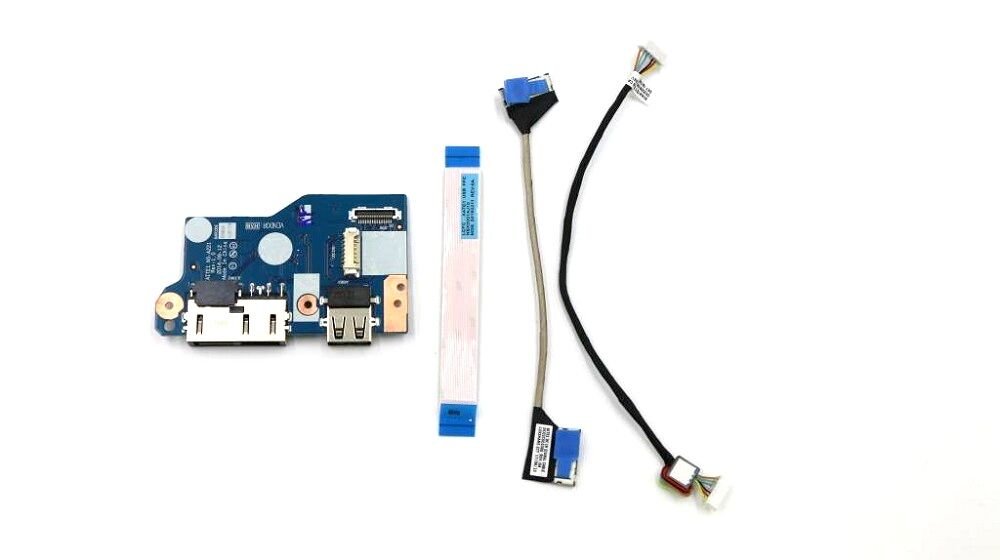 Lenovo Orijinal Thinkpad 00HT632 NS-A221 Notebook Dc Power Jack Usb Port Board