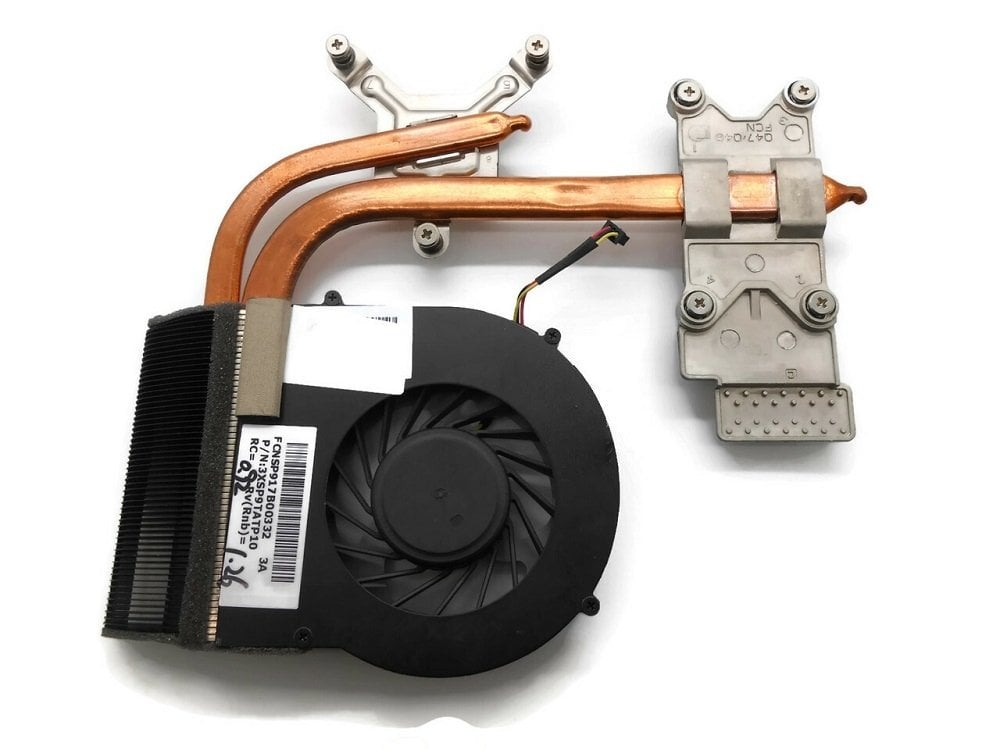 Orijinal Hp 633077-001 3XSP9TATP10 Cpu Soğutucu Heatsink Fan