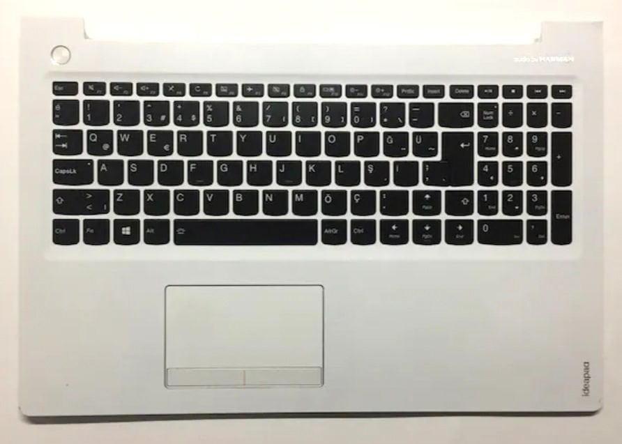Lenovo Orijinal ideapad 510 510-15IKB 80SV Notebook Ledli Klavye Dahil Üst Kasa