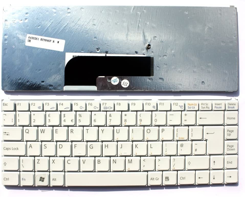 Orijinal Sony Vaio VGN-N, VGN-N100, VGN-N11 Notebook ingilizce Klavye Tuş Takımı K070278B1