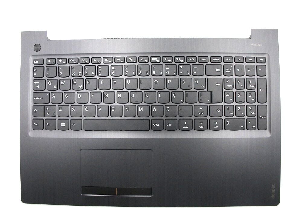 Lenovo Orijinal ideapad 310 310-15ISK 80SM 80UH Notebook Ledsiz Klavye Dahil Üst Kasa