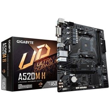 GIGABYTE GA-A520M-H DDR4 5100(OC) HDMI M.2 AM4