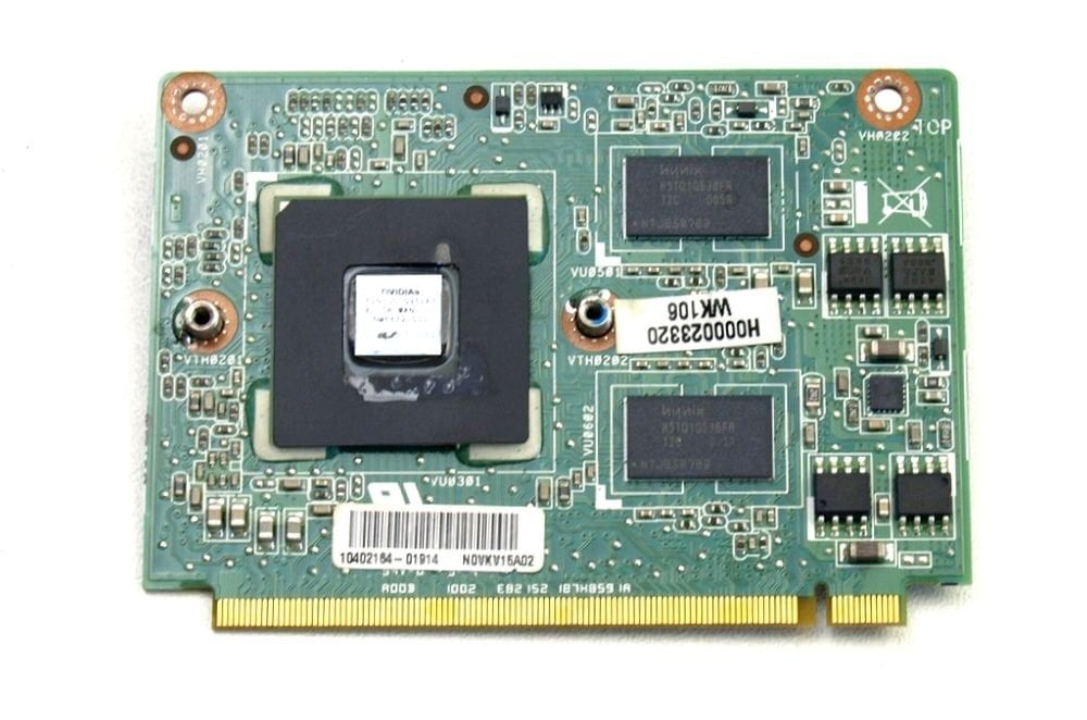 Orijinal Toshiba U500 U505 Nvidia 512MB DDR3 Harici Ekran Kartı 08N3-01K0G00