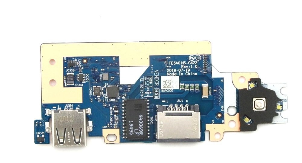 Orijinal Lenovo Thinkpad E15 Usb Audio RJ45 Board Kartı