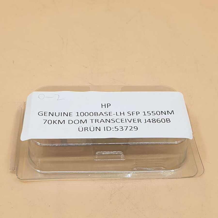 J4860B Genuine 1000BASE-LH SFP 1550nm 70km DOM Transceiver