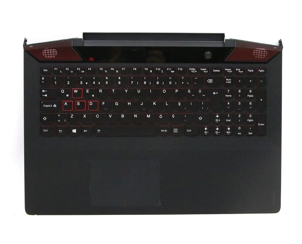 Lenovo Orijinal ideapad Y700-15ISK 80NV Notebook Türkçe Klavye Dahil Üst Kasa