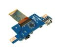 Lenovo Orijinal ideapad DA30000FK30 Notebook Audio Jack SD Kart USB Port Board