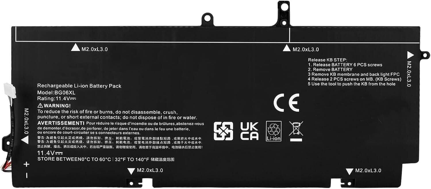 HP EliteBook Folio 1040 G3, BG06XL BG06XL HSTNN-IB6Z HSTNN-Q99C 804175-181, 804175-1B1 804175-1C1 805096-001 805096-005 HSTNN-IB6Z Batarya pil A+++