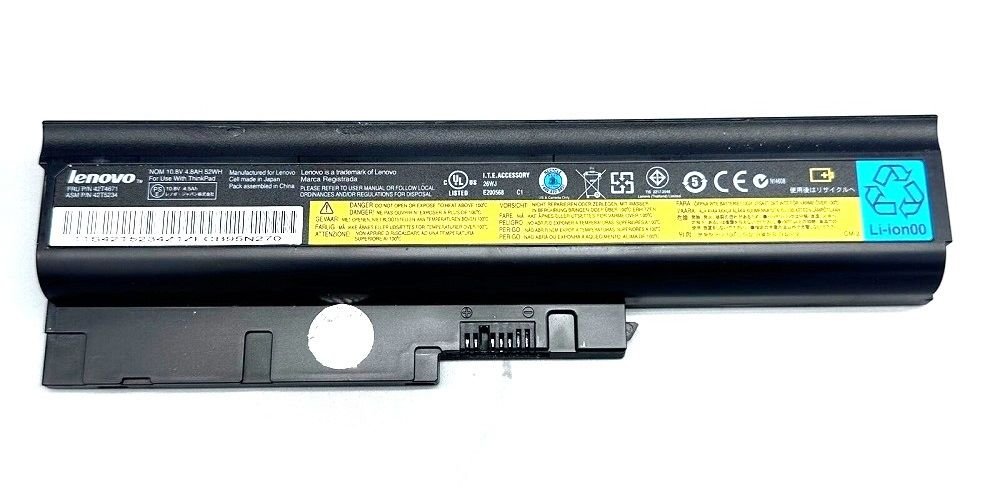 Lenovo Orijinal ThinkPad SL400 SL400c SL500 SL500c Notebook Batarya Laptop Pil