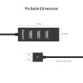 UNITEK TYPE-A TO 4 PORT USB2.0 HUB 80CM KABLO (Y-2140)
