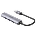 UNITEK TYPE-C TO 4 PORT USB HUB (USB3.0 + 3xUSB2.0) (H1208B)