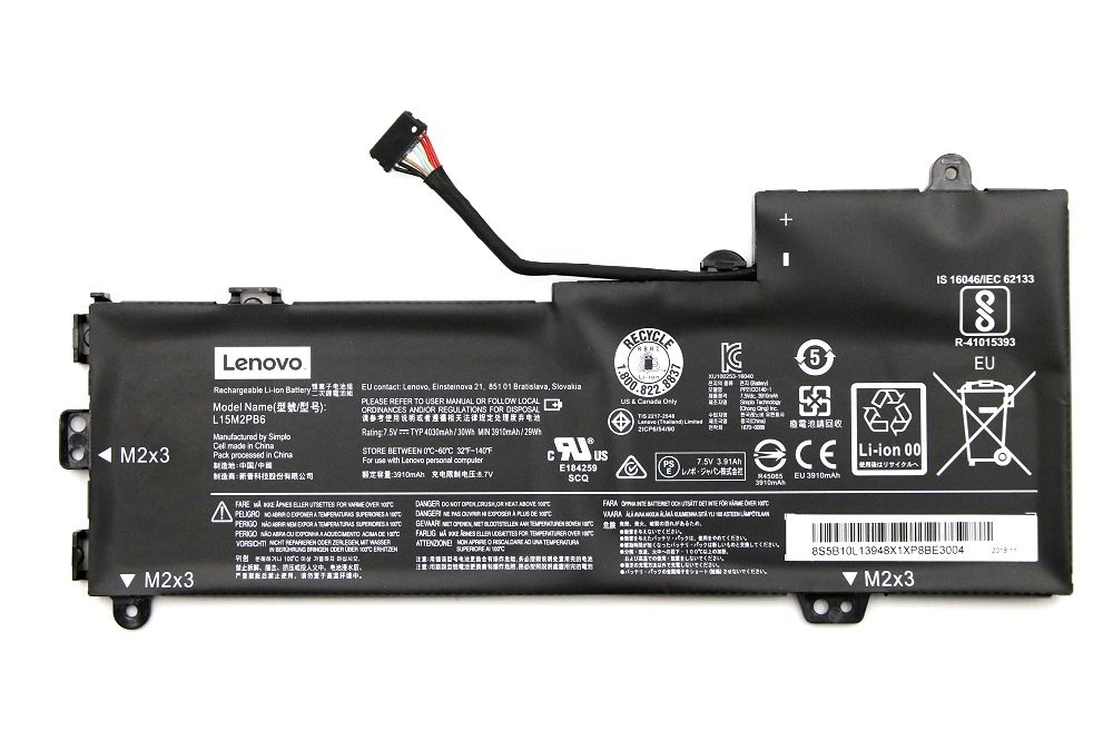 Orijinal Lenovo ideapad 510S Serisi 510S-13IKB Notebook Batarya Laptop Pil