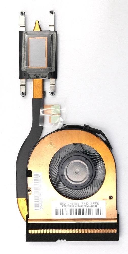 Orijinal Lenovo Thinkpad T470 Notebook Cpu Soğutucu Fan Heatsink AT12D002SS0