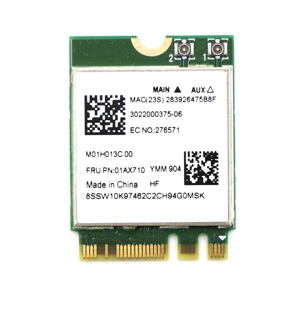 Lenovo Orijinal RTL8821CE 01AX710 Notebook WiFi Wireless Bağlantı Kartı
