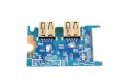 Dell inspiron 15 7000 7537 7535 USB Port Board 53HW4