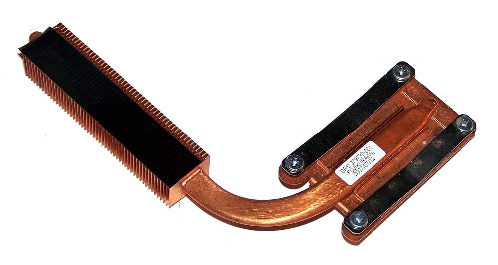 Orijinal Hp Compaq NX6310 Serisi NC6300 Serisi Cpu Sogutucu Heatsink Bakır