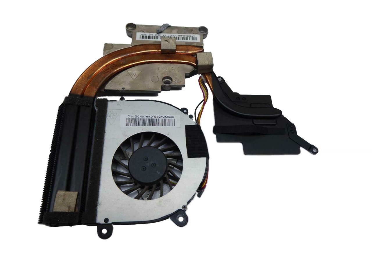Orijinal Lenovo 22132 Notebook Soğutucu Cpu Heatsink Fan AT0O50030M0