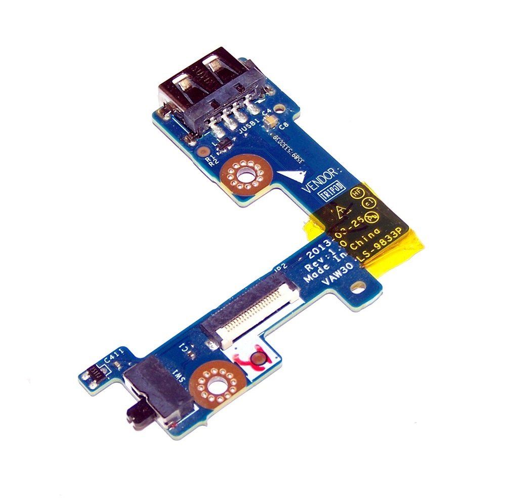Orijinal Dell Latitude E5440 Serisi P44G PP2TH Wifi Switch USB Port Board LS-9833P
