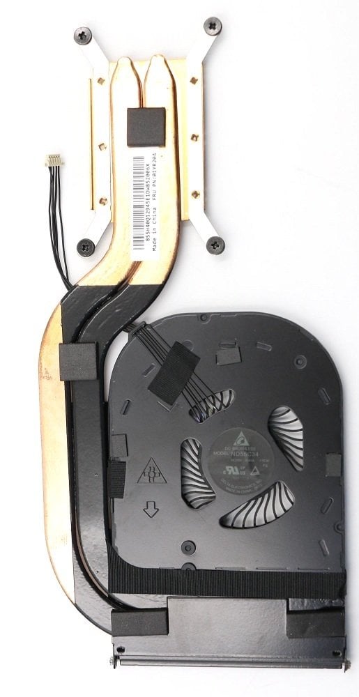 Orijinal Lenovo Thinkpad X1 Carbon Gen 6 Notebook Cpu Soğutucu Fan Heatsink AT16R001DT0