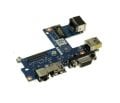 Dell Latitude E5540 Audio Jack VGA USB Port Board LS-A101P CN-09WMHY