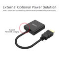 UNITEK HDMI TO VGA DÖNÜŞTÜRÜCÜ SES DESTEKLİ 1080P&60Hz (Y-6333)